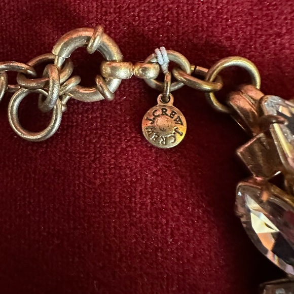 J. Crew Gold and Crystal Statement Necklace - Picture 8 of 8